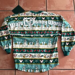 Walt Disney World Christmas Holiday Spirit Jersey Size Small S